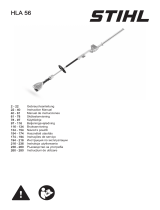 STIHL HLA 56 Cordless Extended Reach Trimmer Användarmanual