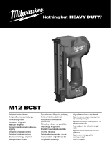 Milwaukee M12 BCST Sub Compact Cable Stapler Användarmanual