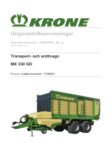 Krone BA MX 330 GD Bruksanvisningar