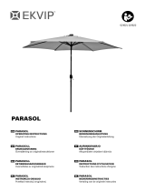 EKVIP 021621 Parasol Umbrella Användarmanual