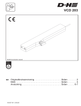 D+H VCD 203 Bruksanvisningar