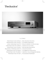 Technics SL-G700M2 Network/Super Audio CD Player Användarmanual