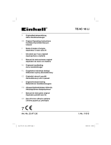 EINHELL TE-VC 18 Li Cordless Hand-Held Vacuum Cleaner Användarmanual