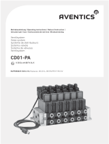 AVENTICS Valve system, Series CD01-PA Bruksanvisningar