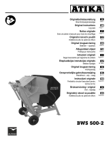 Altrad ATIKA BWS 500-2 Bruksanvisningar