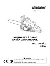 Shindaiwa 431SX Användarmanual