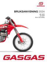 GASGAS EX 250F Bruksanvisning