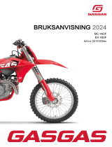 GASGAS MC 450F Bruksanvisning