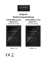 Caso Design CASO BBQ Cooler Black S-R Bruksanvisningar