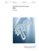 Endres+Hauser Housing Mounting Instruction