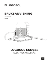 Logosol ES5/ES8 Elektrisk kedjesåg Bruksanvisning