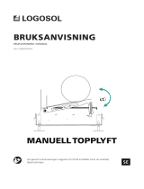 Logosol Manuell topplyft Bruksanvisning