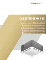 FläktGroup Cassette-Geko II EC Bruksanvisningar