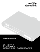 SPEEDLINK PLECA USB-C Användarguide