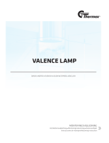 Thermex Valence Lamp Installationsguide