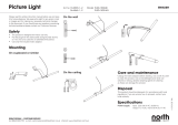 North Light Tavelbelysning LED Elof Bruksanvisning