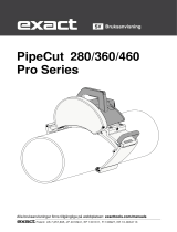 eXact PipeCut 460 Pro Series Användarmanual