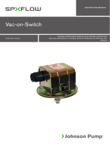 SPX FLOW Vacuum Switch Användarmanual