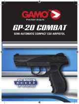 Gamo GP-20 COMBAT PISTOL Användarmanual