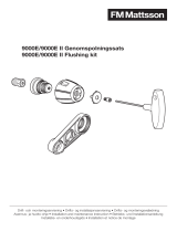 FM Mattsson Flushing kit Antibactus, 9000E Bruksanvisningar