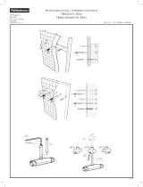 FM Mattsson EBRO head shower set Bruksanvisningar