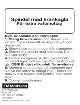 FM Mattsson Spindle and valve cone (15) Bruksanvisningar