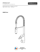 FM Mattsson 9000E flexi kitchen mixer Bruksanvisningar