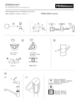 FM Mattsson 9000 basin mixer Bruksanvisningar