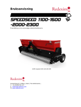 Redexim SPEEDSEED 1100 Bruksanvisning