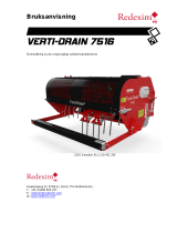 Redexim Verti-Drain® 7516 Bruksanvisning