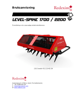 Redexim Level-Spike 1700 Bruksanvisning