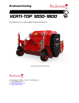 Redexim Verti-Top® 1800 Bruksanvisning