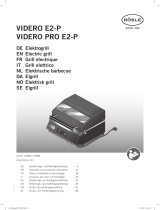 RÖSLE Electric grill BBQ-Portable VIDERO PRO E2-P Assembly Instructions