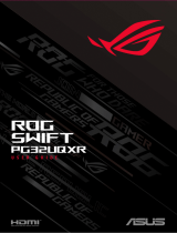 Asus ROG Swift PG32UQXR Användarguide