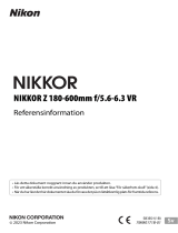 Nikon NIKKOR Z 180-600mm f/5.6-6.3 VR Referens guide