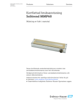 Endres+Hauser KA Solitrend MMP60 Short Instruction