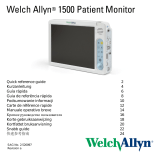 Welch Allyn 1500 Patient Monitor Referens guide