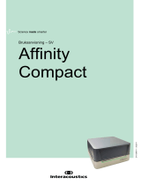 Interacoustics Affinity Compact Bruksanvisningar