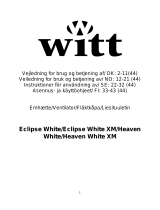 Witt Heaven White XM Bruksanvisning