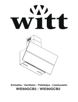 Witt WIE90GCB2 Vægemhætte Bruksanvisning