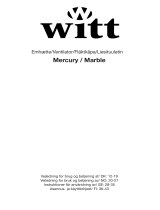 Witt Mercury White Bruksanvisning