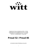 Witt Proud 52 Bruksanvisning