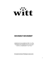 Witt WS958SF Bruksanvisning