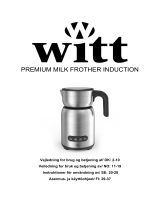 Witt Premium mælkeskummer Bruksanvisning