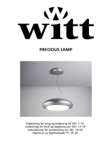 Witt Precious Lamp Copper Bruksanvisning