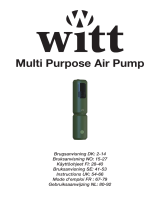Witt Multi Purpose Air Pump Bruksanvisning