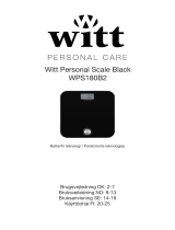 Witt Personal Scale Bruksanvisning