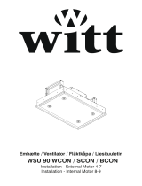 Witt WSU 90 BCON2 Loftemhætte Bruksanvisning