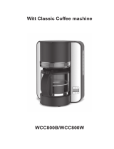Witt Classic Coffee Maker (valkoinen) Bruksanvisning