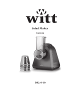 Witt Classic Salad Maker Bruksanvisning